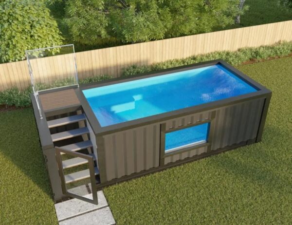 shipping container pool